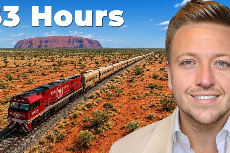 Experience 53 Hours on Australia’s Luxurious Outback Train Journey