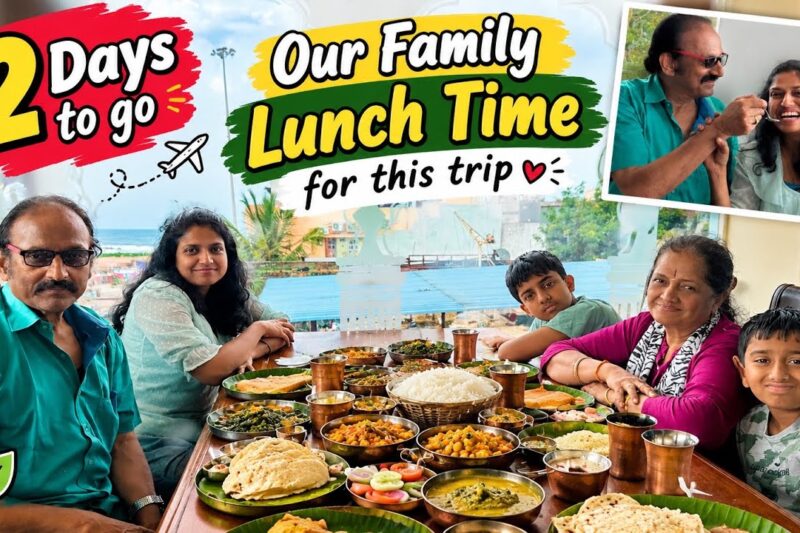H3: Final Days in India Before Returning to USA  
H4: Enjoying a Delightful Family Lunch at Besant Nagar – Family Traveler Vlog