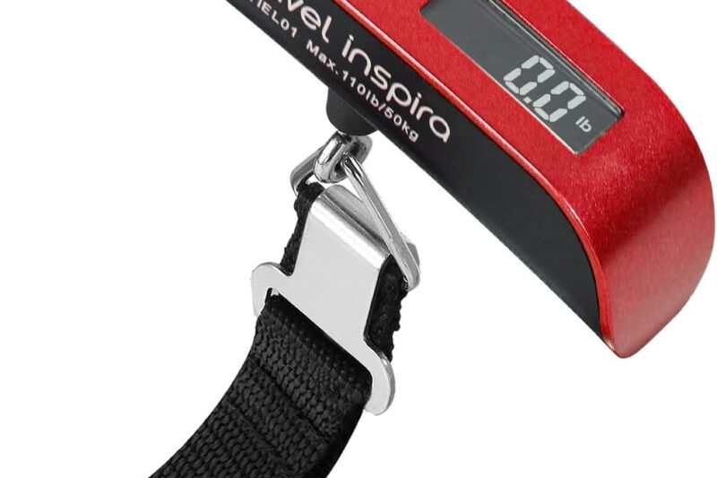 Travel Inspira Digital Luggage Scale, 110lb Limit