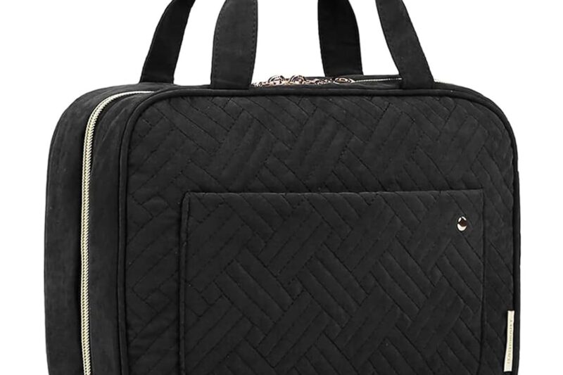 Water-resistant Toiletry Bag with Hanging Hook